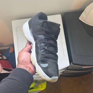 Jordan Black and White Sneakers